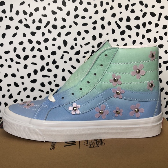 Vans x Sandy Liang SpongeBob Sandy Cheeks Women Size 8.0 Sk8-Hi 38 Dx - Picture 2 of 10